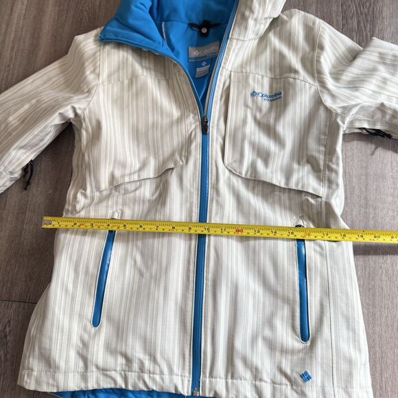 Columbia Women Small White Titanium 3-in-1 Winter Jacket Omni-Shield MSRP $280 - Picture 5 of 14